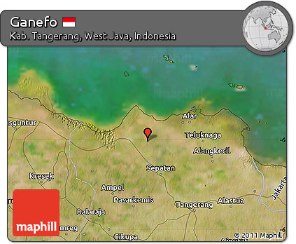 Satellite Map of Ganefo