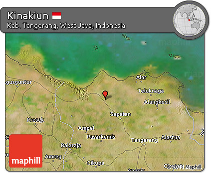 Satellite Map of Kinakiun