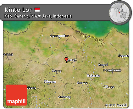 Satellite Map of Kinto Lor