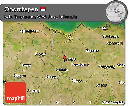 Satellite Map of Onomtapen