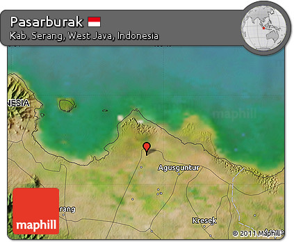 Satellite Map of Pasarburak
