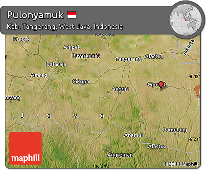 Satellite Map of Pulonyamuk