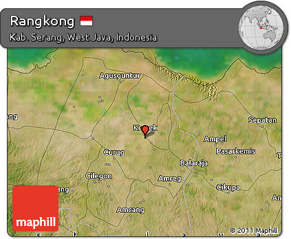 Satellite Map of Rangkong
