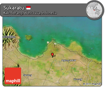Satellite Map of Sukaratu