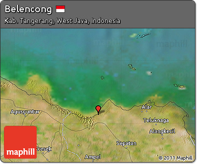 Satellite Map of Belencong