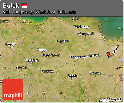 Satellite Map of Bulak