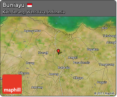 Satellite Map of Buniayu