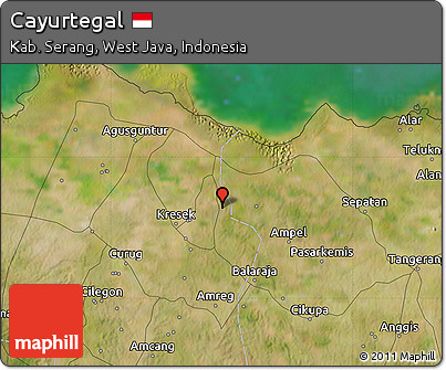 Satellite Map of Cayurtegal