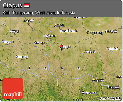 Satellite Map of Ciapus