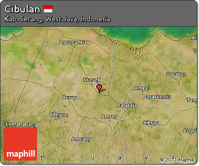Satellite Map of Cibulan