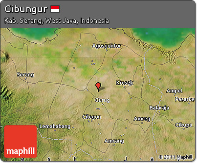 Satellite Map of Cibungur