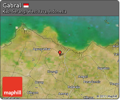 Satellite Map of Gabral