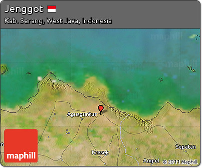 Satellite Map of Jenggot