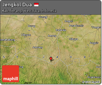 Satellite Map of Jengkol Dua