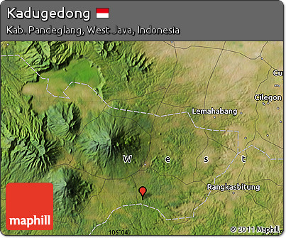 Satellite Map of Kadugedong