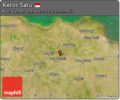 Satellite Map of Ketos Satu