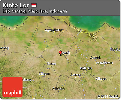Satellite Map of Kinto Lor