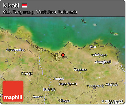 Satellite Map of Kisati