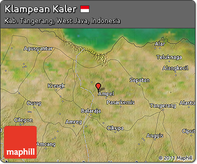Satellite Map of Klampean Kaler