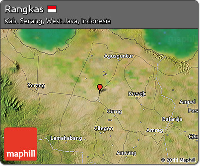 Satellite Map of Rangkas