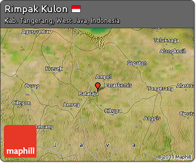Satellite Map of Rimpak Kulon