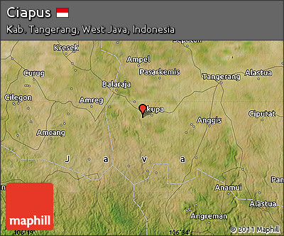 Satellite Map of Ciapus