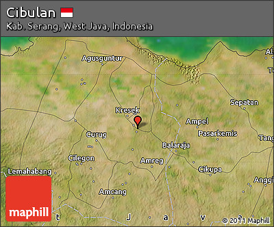 Satellite Map of Cibulan