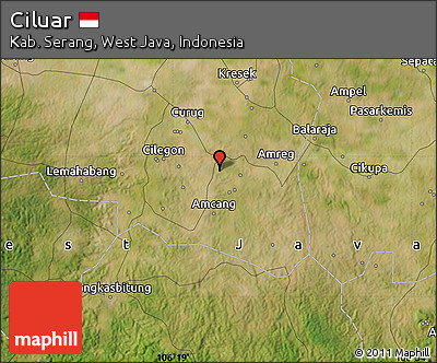 Satellite Map of Ciluar
