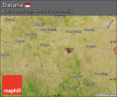 Satellite Map of Dasana