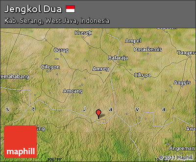 Satellite Map of Jengkol Dua