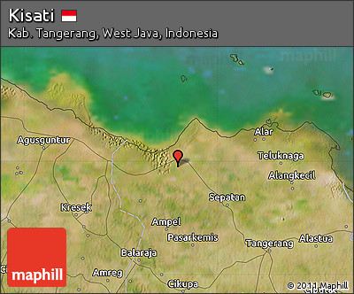 Satellite Map of Kisati