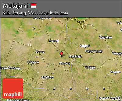 Satellite Map of Mulajani