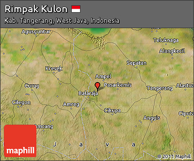 Satellite Map of Rimpak Kulon