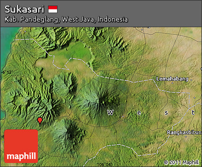 Satellite Map of Sukasari