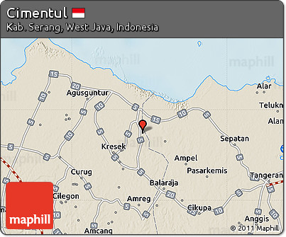 Shaded Relief Map of Cimentul