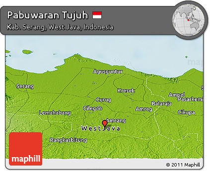 Physical Panoramic Map of Pabuwaran Tujuh