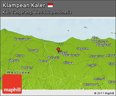 Physical Panoramic Map of Klampean Kaler
