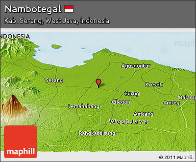 Physical Panoramic Map of Nambotegal