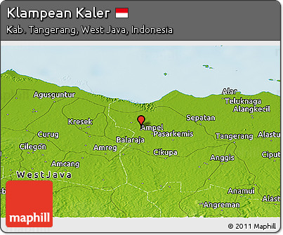 Physical Panoramic Map of Klampean Kaler