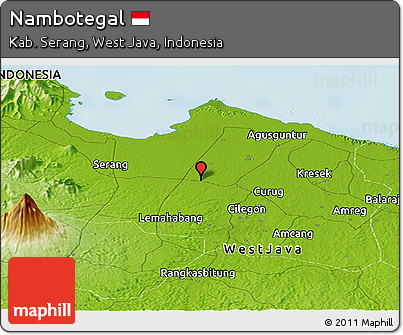 Physical Panoramic Map of Nambotegal