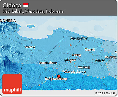 Political Panoramic Map of Cidoro
