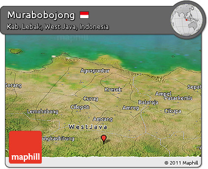 Satellite Panoramic Map of Murabobojong