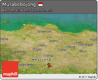 Satellite Panoramic Map of Murabobojong