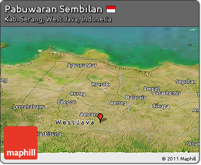 Satellite Panoramic Map of Pabuwaran Sembilan