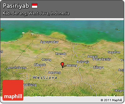 Satellite Panoramic Map of Pasiriyab