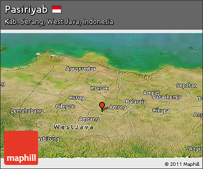 Satellite Panoramic Map of Pasiriyab
