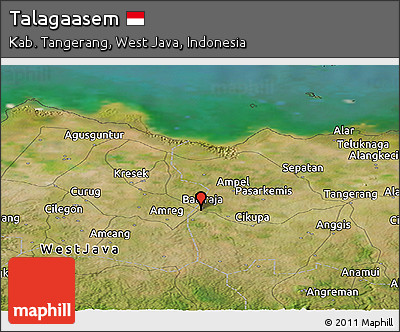 Satellite Panoramic Map of Talagaasem