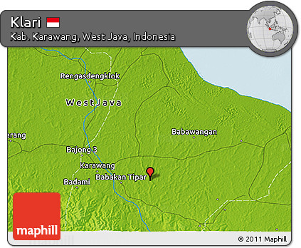 Physical 3D Map of Klari