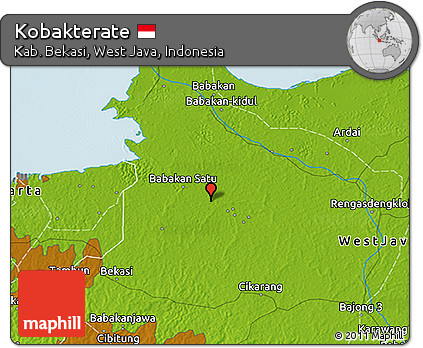 Physical 3D Map of Kobakterate