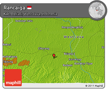 Physical 3D Map of Rancaiga